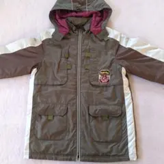 ブラウン系中綿コート130〜140サイズ