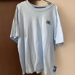 FREAK'S STORE UMBRO 半袖オーバーサイズTシャツ ライトブルーのサムネイル