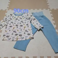 動物柄 長袖パジャマ 90cm
