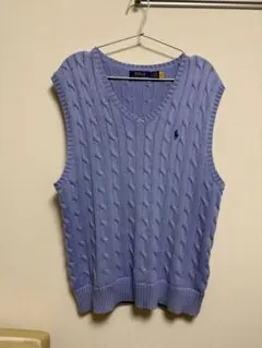 POLO RALPH LAUREN ベスト ケーブルニット