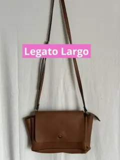 Legato Largo ブラウン ショルダーバッグ