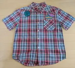 ハワイアンパッチ付き半袖シャツ