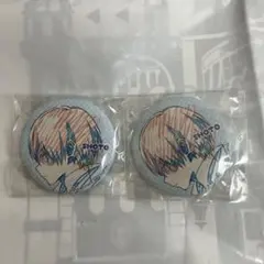 僕のヒーローアカデミア　轟焦凍　アート　缶バッジ　2個セット
