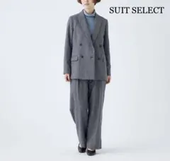 美品 SUIT SELECT パンツセットアップ 大きいサイズ 上2L下3L