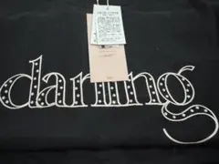 【新品未使用タグ付き商品】ダーリッチ♥️ピンクロゴオーバートレーナー（裏起毛付き）