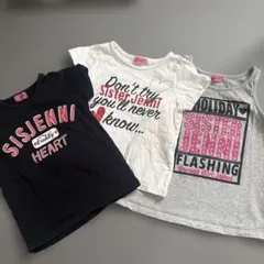 SISTER JENNI Tシャツ タンクトップ 3枚セット 110 ダンスのサムネイル