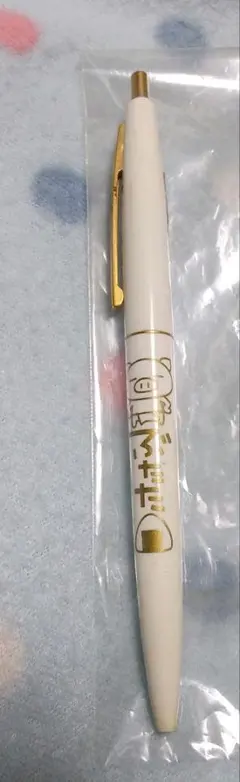 キャラクター付きボールペン ホワイト