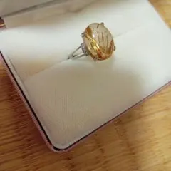 ルチルクォーツシルバーリング