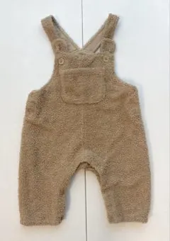 petit main くまサロペット 70cm プティマイン ボア ロンパース