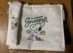 スヌーピーの保温・保冷バック+スプーンケース