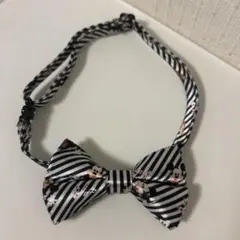 ミッキー蝶ネクタイ　ストライプ　キッズ