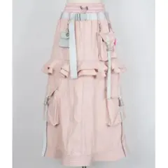rurumu: 25ss utility detachable skirt