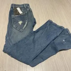 新品未使用True Religion ストレートデニム ライトブルー　タグ付き