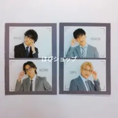 藤井流星小瀧望濵田崇裕中間淳太 WINK UP 2023年6月号 ピンナップ厚紙