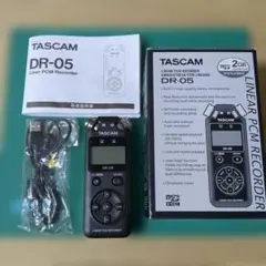 【極美品】TASCAM DR-05 リニアPCMレコーダー