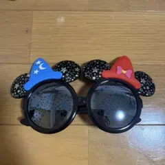 ミッキー ミニー 耳付きサングラス
