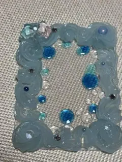 B8 硬質ケース ホイップデコ レジン 水滴 高透明 No.447