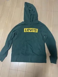 Levi's ダークグリーン フード付きパーカーのサムネイル