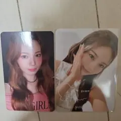 NiziU リスニングパーティー 特典トレカ アヤカ　ティルナス　ステッカー