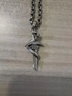 BALENCIAGA Goth Snake necklaceのサムネイル