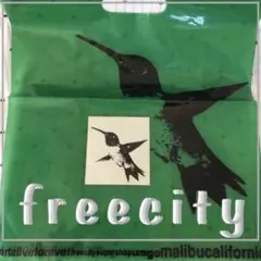 FREECITYフリーシティーUS限定非売品バードアイコンステッカー