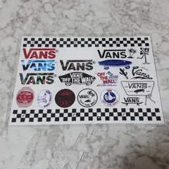 送料無料 VANS ステッカーセット 1シート 22枚 スケボー スケートボード
