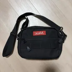 xgirl ブラック ショルダーバッグ