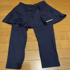 バボラ　テニス　スコート　スパッツ　Ｌ　ネイビー　スカート