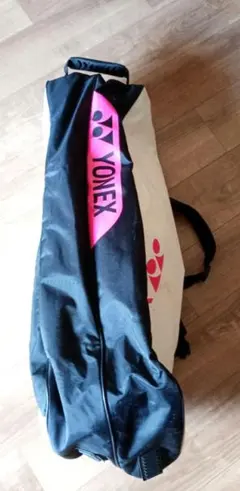 YONEX テニスラケットバッグ ホワイト ブラック ピンク
