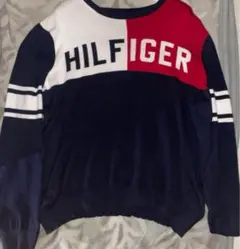 TOMMY HILFIGER カラーブロック トレーナー M