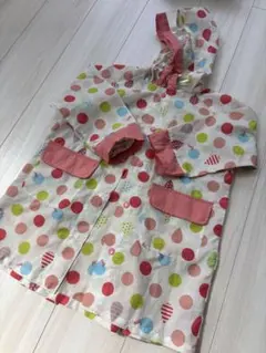 Branshes ドット柄 レインコート 110