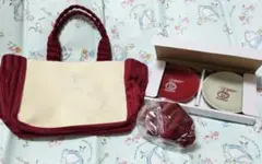 コメダ珈琲 福袋 2026 寿 ドムドムバーガー バッグ　キーホルダー　セット