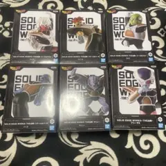 ドラゴンボール1 フリーザ軍　ギニュー特戦隊　6体セット　フリーザ第1形態