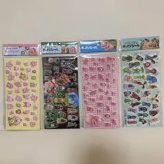 こびとずかん　ぷっくりシール　４種類　即日発送