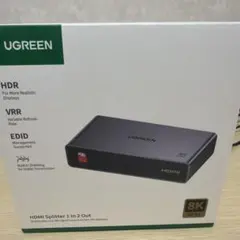 UGREEN HDMI分配器 1 In 2 Out 8K 60Hzのサムネイル