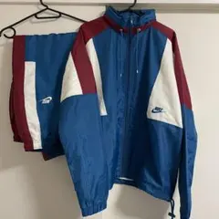 NIKE ブルー ウーブントラックジャケット パンツ ナイキ ナイロン NEWS