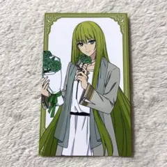 Fate strange fake エルキドゥ　イラストカード　マルイ　花束のサムネイル