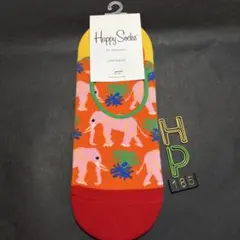 Happy Socks ローソックス ゾウ柄 オレンジのサムネイル