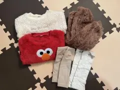 ！！リュック追加！！【70〜80】もこもこセット&レッグウォーマー
