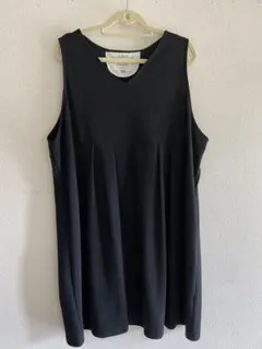 【大きいサイズ】　ジャンスカ　4L しまむら　ブラック✿︎