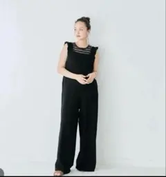 しまむら LienRuru 肩フリルオールインワン LTのサムネイル