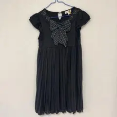 any FAM ブラックリボンワンピース 130サイズ