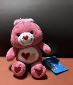 Care Bears ケアベア ピンク ボールチェーン付きぬいぐるみ
