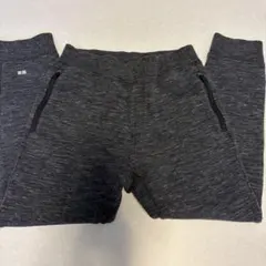 UNIQLO ダークグレー スリムフィットパンツ 130