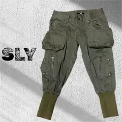 SLY カーゴパンツ カーキ 希少 サイズＸＳ