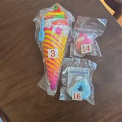 やわらかスクイーズ スイーツソフトクリームセット