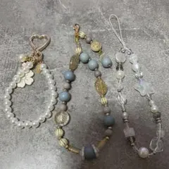 ビーズストラップ 携帯ストラップ セット まとめ売り