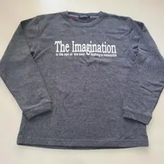 TIME STEP グレー 長袖フリース　Lサイズ