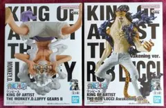 ワンピース、モンキー・D・ルフィギア5ニカ、ロブ・ルッチ、レオパルド、フィギュア