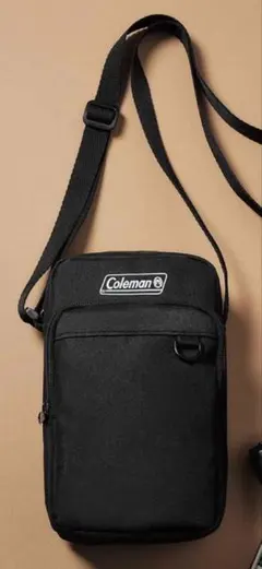 Coleman スマートショルダーバッグ ブラック